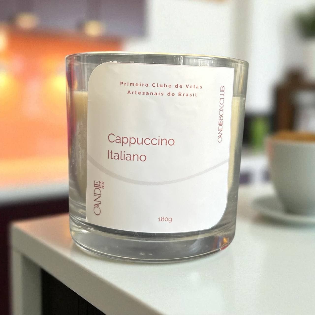 Cappuccino Italiano - Vela Aromática Coleção Clássica 180g